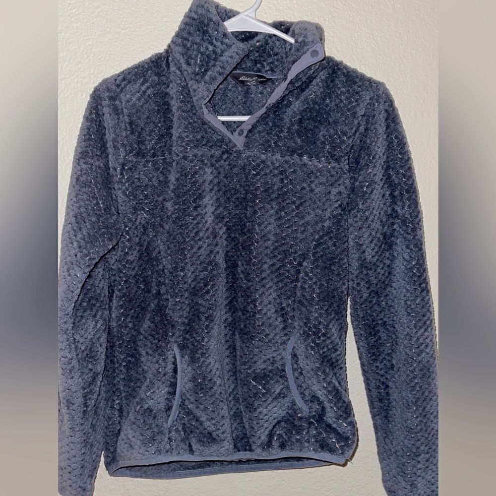 Eddie Bauer Button Snap Fleece